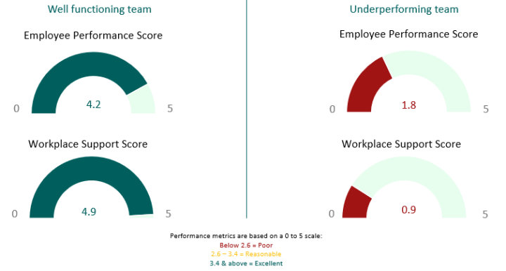 Performance scores